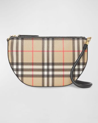 Olympia Vintage Check Pouch Shoulder Bag