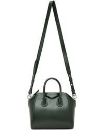 Women's Green Mini Antigona Top Handle Bag