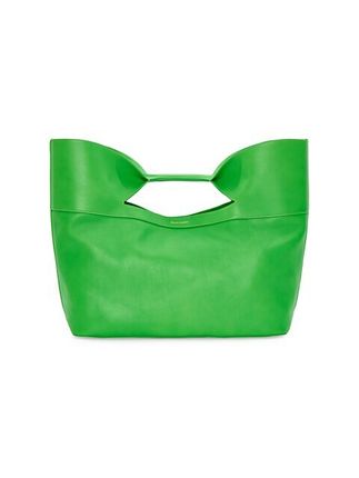 The Bow Leather Tote