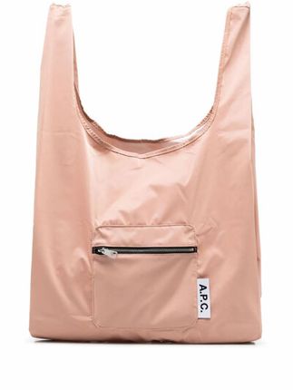 . Men's Pink Polyester Travel Bag