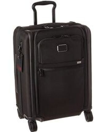 Women's Black Alpha 3 Continental Dual Access 4 Wheeled Carry-on