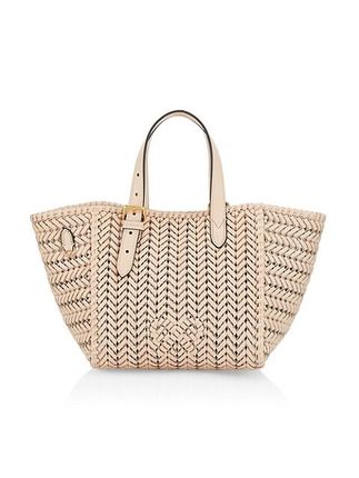 The Neeson Woven Leather Tote