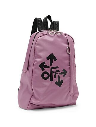 Off Rounded Logo-Strap Backpack