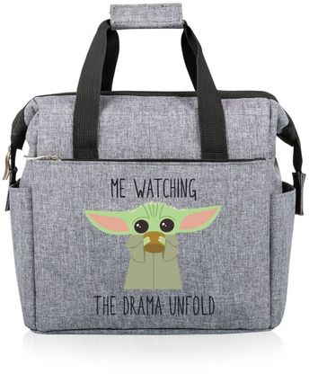 Mandalorian the Child on the Go Drama Lunch Cooler Bag