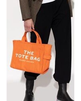 Women's Orange The Small Tote Bag