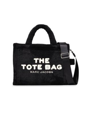The Terry Small Tote Bag In Black