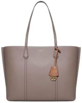 Women's Gray Perry Triple Compartment Tote Bag