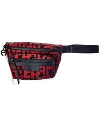 Women's Red Le Pliage Lgp Medium Nylon Belt Bag