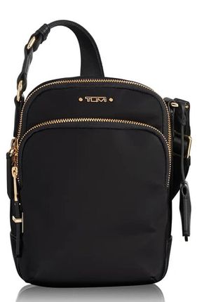 Voyageur Ruma Nylon Crossbody Bag In Black