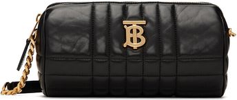 Black Lola Barrel Shoulder Bag