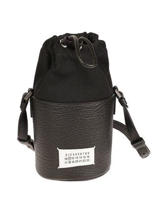5ac Number Patched Bucket Bag