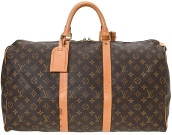 Monogram Canvas Keepall 50 (Authentic Pre-Owned)