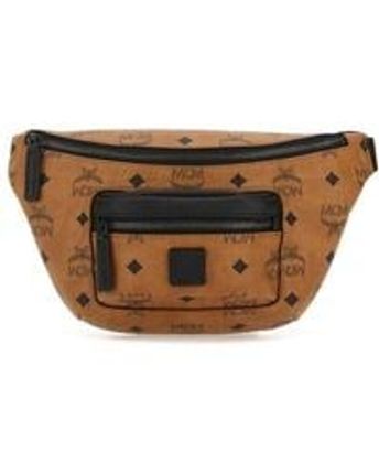 Women's Brown Leather Mini Fursten Belt Bag
