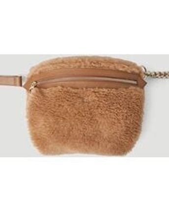 Women's Brown Camel Belt Bag