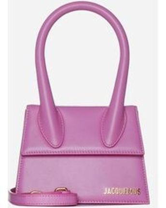 Women's Pink Le Chiquito Moyen Leather Bag