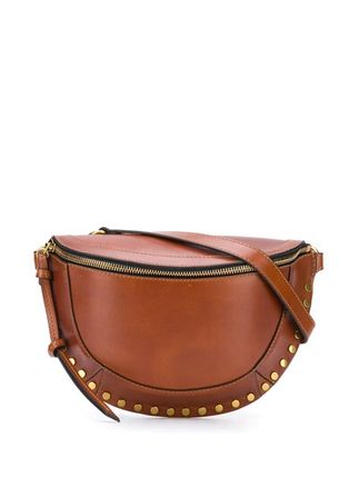 Skano Leather Belt Bag In Brown