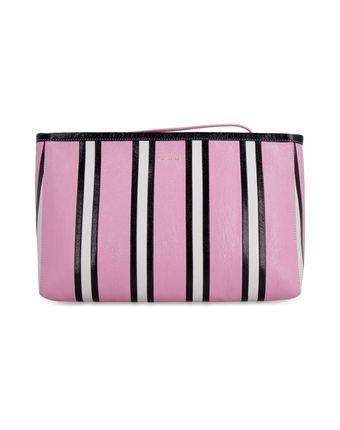 Barbes Leather Clutch