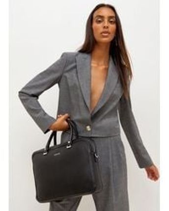 Women's Gray Briefcase