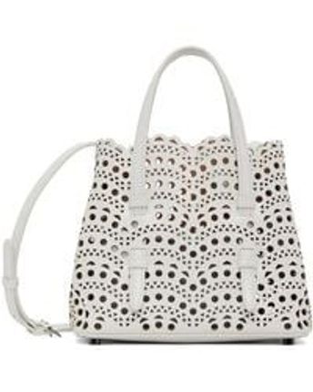 Women's White Mina 20 Top Handle Bag