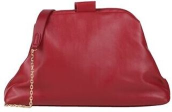 Women Red Handbag Soft Leather