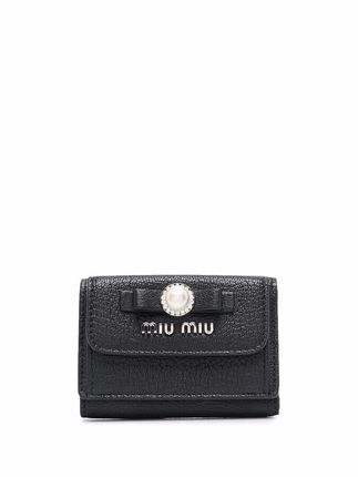 Women's Black Leather Wallet