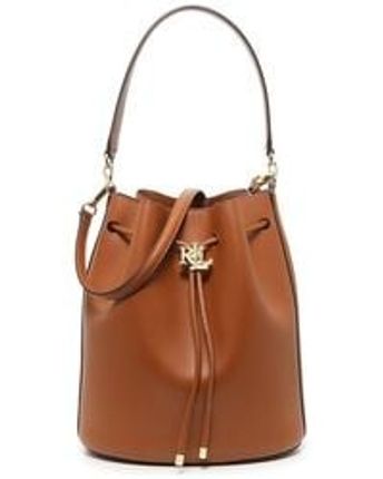 Women's Brown Andie 25 Leather Bucket Bag