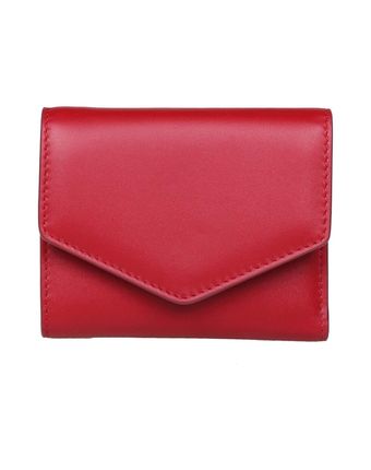 Wallet In Red Leather