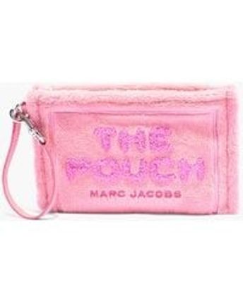 Women's Pink Pouch Terry Bag