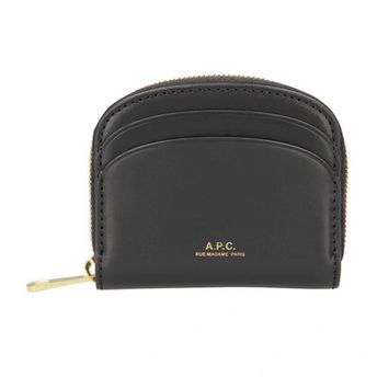 Demi-lune Mini Wallet In Black
