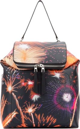 Fireworks Print Backpack