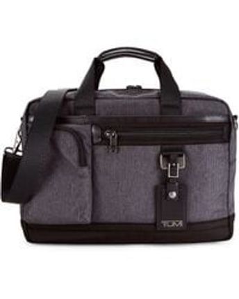Women's Gray Carr Commuter Expandable Zip-top Briefcase