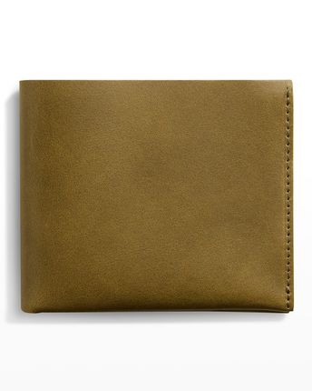 Mens' Utility Heritage Leather Bifold Wallet
