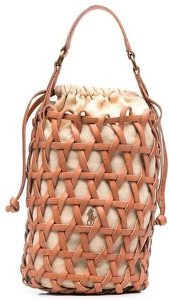 Rectangle-Shape Bucket Bag