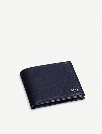 Billfold saffiano leather wallet