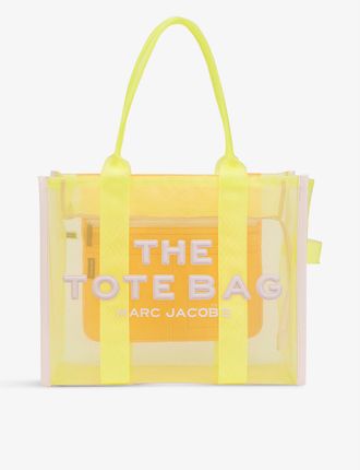 The Tote large woven tote bag