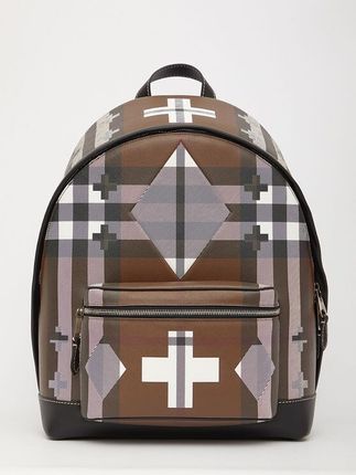 Geometric Check backpack