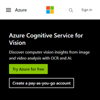 Microsoft Azure Computer Vision