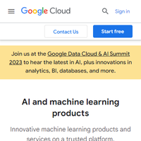 Google Cloud Platform (GCP) AI