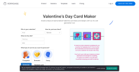 Venngage Valentine Card Maker