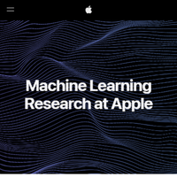 Apple Machine Learning
