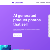 AI Product Photos By CreatorKit