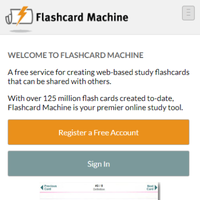 Flashcard Machine