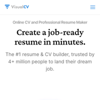Visual CV