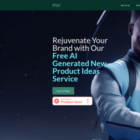 AI-generated New Product Ideas Service By PWI