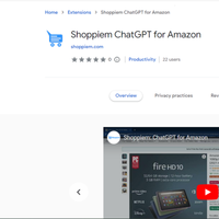 Shoppiem ChatGPT For Amazon
