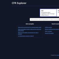 CFR Explorer