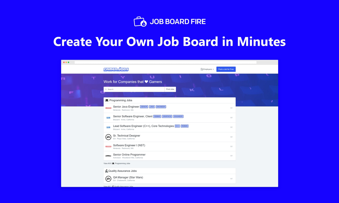 Job Board Fire 3.0