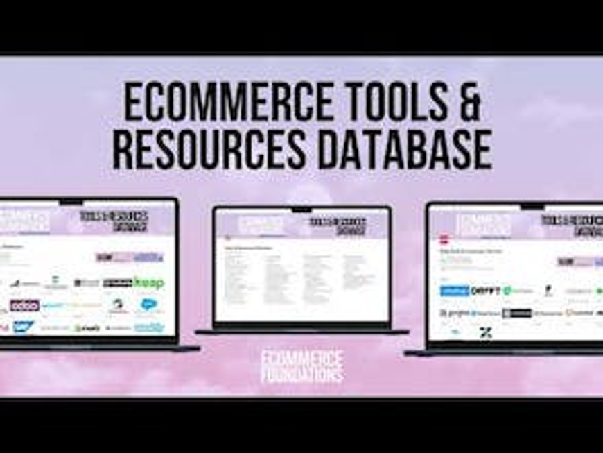 350+ E-Commerce Tools Database