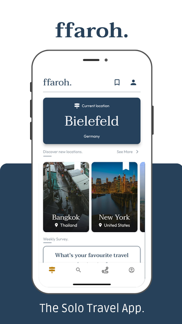 Ffaroh. - Solo Travel App