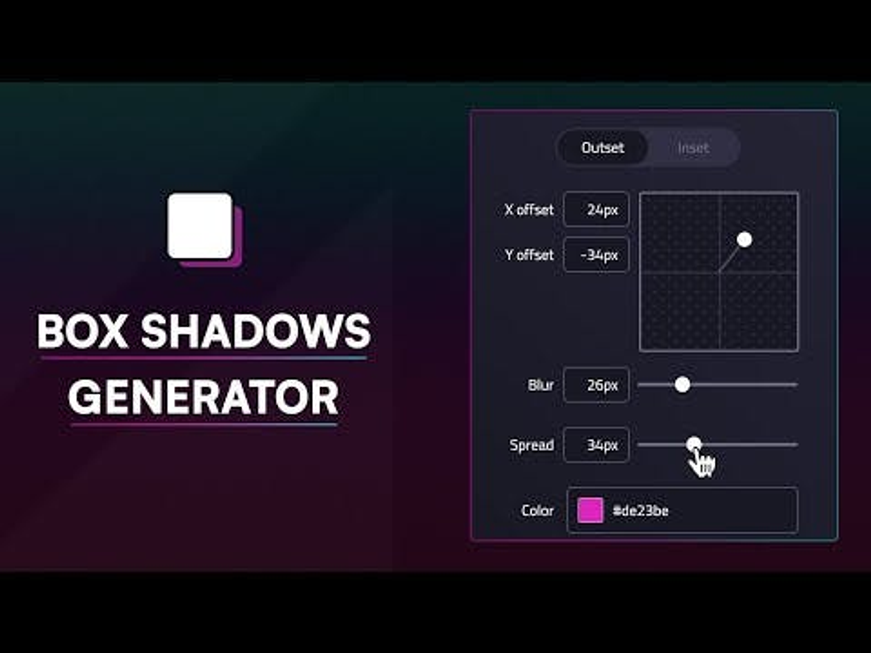 CSS Box Shadows Generator